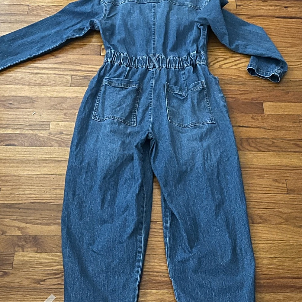 Universal Thread Blue Denim Jumpsuit